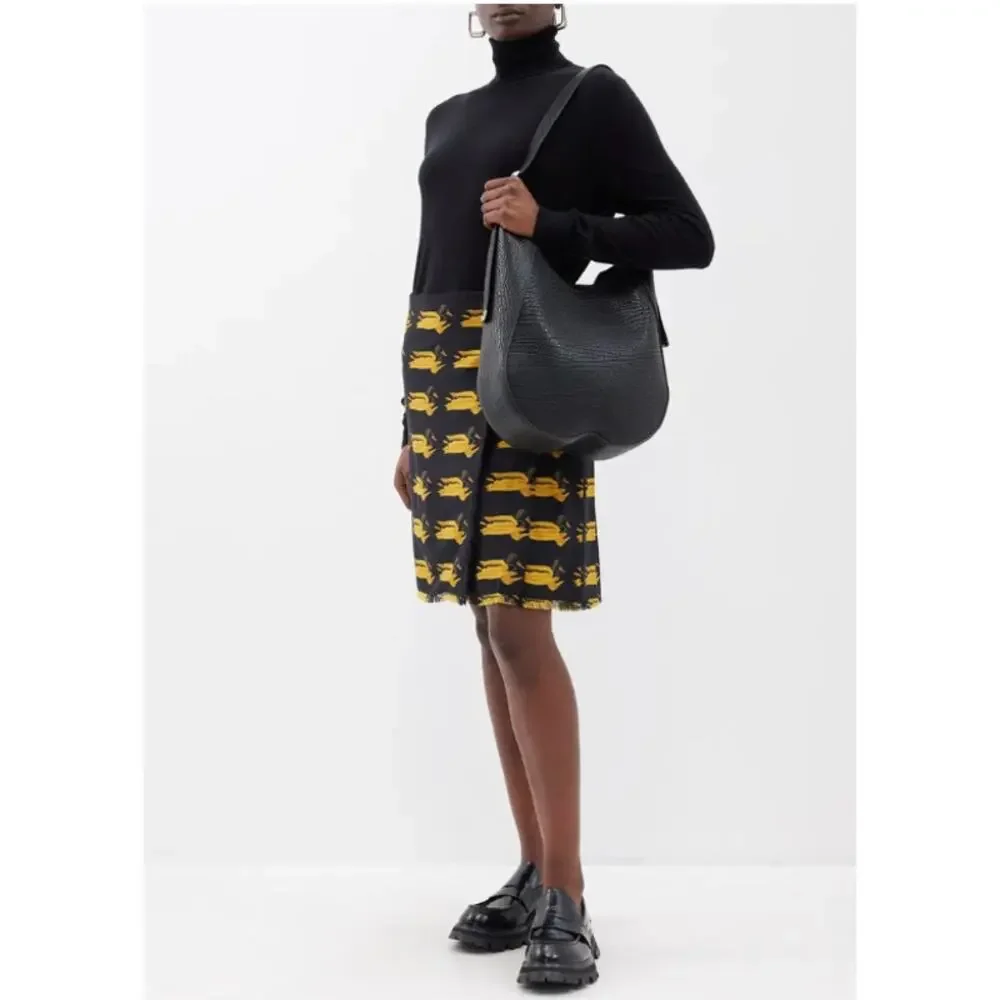 BURBERRY  Medium Chess Leather Shoulder Bag NWT
